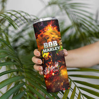 Bob King Of Reggae Skinny Tumbler Rastafari Lion - You Never Know How Strong You Are