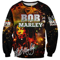 Bob King Of Reggae Sweatshirt Rastafari Lion - You Never Know How Strong You Are