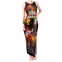 Bob King Of Reggae Tank Maxi Dress Rastafari Lion - You Never Know How Strong You Are