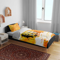 Legend Bob Reggae Bedding Set One Love One Heart Tropical Leaf
