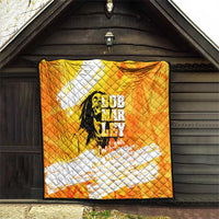 Legend Bob Reggae Quilt One Love One Heart Tropical Leaf