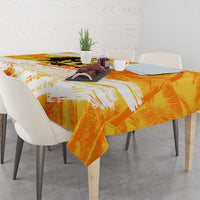 Legend Bob Reggae Tablecloth One Love One Heart Tropical Leaf