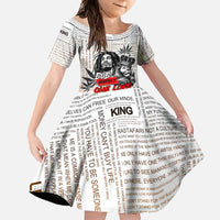 King of Reggae Legend Bob Family Matching Mermaid Dress and Hawaiian Shirt Lion Rastafari Cannabis Typography Style