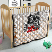 King of Reggae Legend Bob Quilt Lion Rastafari Cannabis Typography Style