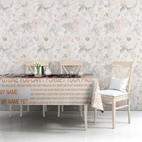 King of Reggae Legend Bob Tablecloth Lion Rastafari Cannabis Typography Style