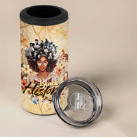 Black History My Roots 4 in 1 Can Cooler Tumbler Civil Rights Leaders African Women