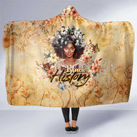 Black History My Roots Hooded Blanket Civil Rights Leaders African Women