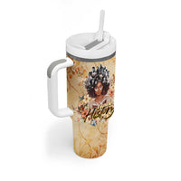 Black History My Roots Tumbler With Handle Civil Rights Leaders African Women