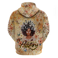 Black History My Roots Zip Hoodie Civil Rights Leaders African Women