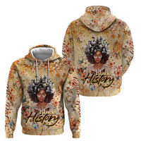 Black History My Roots Zip Hoodie Civil Rights Leaders African Women