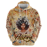 Black History My Roots Zip Hoodie Civil Rights Leaders African Women
