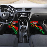 Jamaica Lion Car Mats Coat Of Arms Rastafarianism