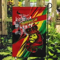 Jamaica Lion Garden Flag Coat Of Arms Rastafarianism