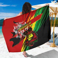Jamaica Lion Sarong Coat Of Arms Rastafarianism