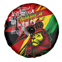 Jamaica Lion Spare Tire Cover Coat Of Arms Rastafarianism