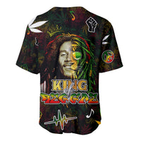 King Of Reggae Baseball Jersey Legend Bob Peace and Love