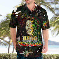 King Of Reggae Hawaiian Shirt Legend Bob Peace and Love