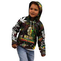 King Of Reggae Kid Hoodie Legend Bob Peace and Love