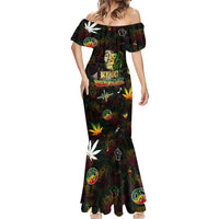 King Of Reggae Mermaid Dress Legend Bob Peace and Love