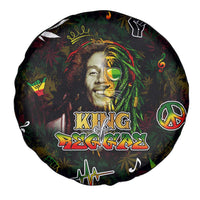 King Of Reggae Spare Tire Cover Legend Bob Peace and Love