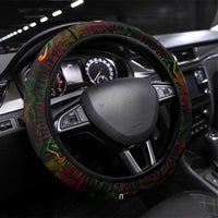 King Of Reggae Steering Wheel Cover Legend Bob Peace and Love