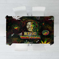 King Of Reggae Tablecloth Legend Bob Peace and Love
