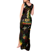 King Of Reggae Tank Maxi Dress Legend Bob Peace and Love