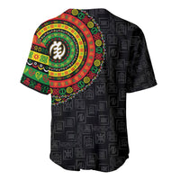Adinkra Symbols Baseball Jersey African Culture - Wonder Print Shop