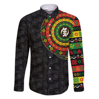 Adinkra Symbols Family Matching Mermaid Dress and Hawaiian Shirt African Culture - Wonder Print Shop