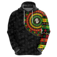 Adinkra Symbols Hoodie African Culture - Wonder Print Shop