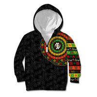 Adinkra Symbols Kid Hoodie African Culture - Wonder Print Shop