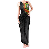Adinkra Symbols Tank Maxi Dress African Culture - Wonder Print Shop