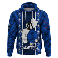 Guam Chamorro Warrior Hoodie Traditional Tribal Patterns - Wonder Print Shop