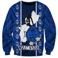 Guam Chamorro Warrior Sweatshirt Traditional Tribal Patterns - Wonder Print Shop