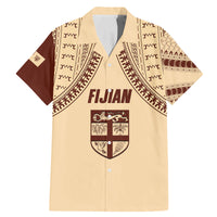 Fiji Bula Family Matching Mermaid Dress and Hawaiian Shirt Tapa Pattern Design - Wonder Print Shop