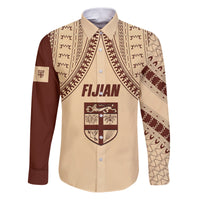 Fiji Bula Family Matching Puletasi Dress and Hawaiian Shirt Tapa Pattern Design - Wonder Print Shop