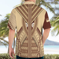 Fiji Bula Hawaiian Shirt Tapa Pattern Design - Wonder Print Shop