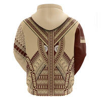 Fiji Bula Hoodie Tapa Pattern Design - Wonder Print Shop