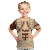 Fiji Bula Kid T Shirt Tapa Pattern Design - Wonder Print Shop