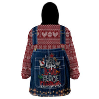 Merry Clucking Christmas Wearable Blanket Hoodie Chicken Santa Hat - Wonder Print Shop