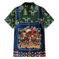 Mooey Christmas Hawaiian Shirt Cow Santa Hat - Wonder Print Shop