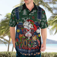 Mooey Christmas Hawaiian Shirt Cow Santa Hat - Wonder Print Shop