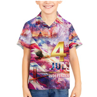 Custom 4th Of July Independence Day American Family Matching Mermaid Dress and Hawaiian Shirt - Wonder Print Shop