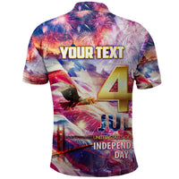 Custom 4th Of July Independence Day American Polo Shirt - Wonder Print Shop