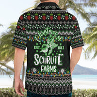 Merry Christmas Schrute Farms Hawaiian Shirt - Wonder Print Shop