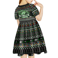 Merry Christmas Schrute Farms Kid Short Sleeve Dress - Wonder Print Shop