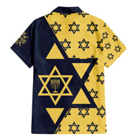 Happy Hanukkah Family Matching Mermaid Dress and Hawaiian Shirt Jewish Star of David - Wonder Print Shop