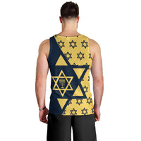 Happy Hanukkah Men Tank Top Jewish Star of David - Wonder Print Shop