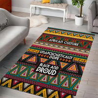 Colorful African Pattern Area Rug - Wonder Print Shop