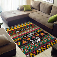 Colorful African Pattern Area Rug - Wonder Print Shop